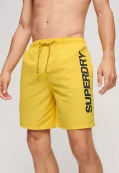 Шорты для плавания GRAPHIC Superdry, цвет cyber yellow