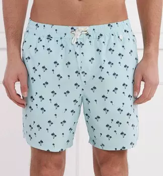 Шорты для плавания Guess Underwear Regular Fit, бирюзовый