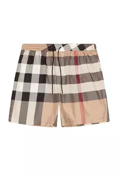 Шорты для плавания Guildes Burberry, цвет Archive Beige Check