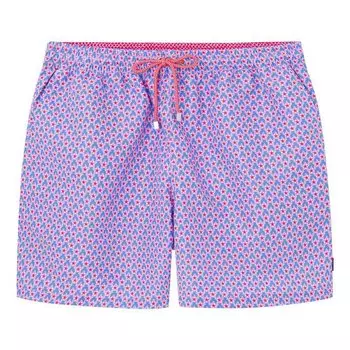 Шорты для плавания Hackett Floral Geo, синий
