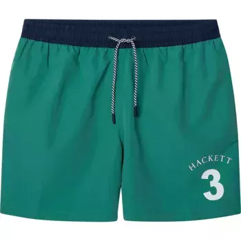Шорты для плавания Hackett Tg Number, зеленый