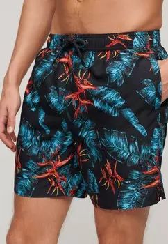 Шорты для плавания HAWAIIAN Superdry, синий