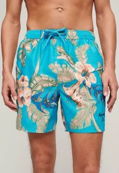 Шорты для плавания HAWAIIAN Superdry, синий