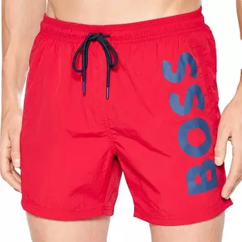 Шорты для плавания Hugo Boss Octopus, красный