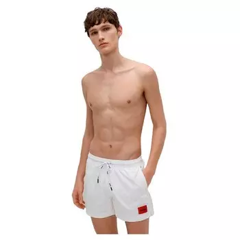 Шорты для плавания HUGO Dominica Swimming Shorts, белый