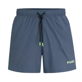 Шорты для плавания Hugo Ultra-light Quick-dry With Logo Print, синий