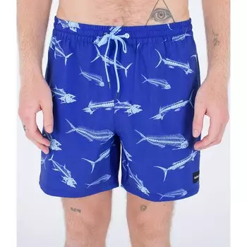 Шорты для плавания Hurley Cannonball Volley 17, синий