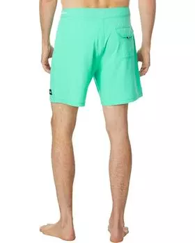 Шорты для плавания Hurley Phantom-Eco One & Only Solid 18" Boardshorts, цвет Fiji