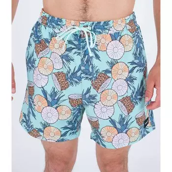 Шорты для плавания Hurley Phantom Eco Poolside Combo 16 Swimming Shorts, Разноцветный