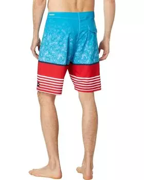 Шорты для плавания Hurley Phantom-Eco Weekender 20" Boardshorts, цвет Unity Red