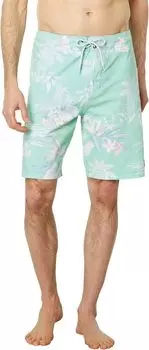 Шорты для плавания Hurley Phantom Naturals Weekender 20" Boardshorts, цвет Tropical Mist