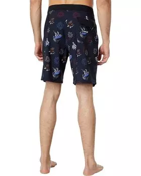 Шорты для плавания Hurley Weekender 20" Boardshorts, черный мульти