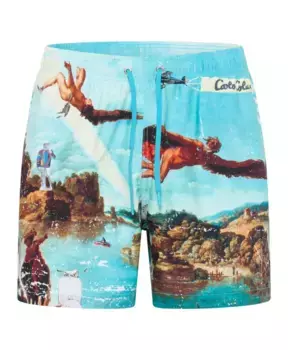 Шорты для плавания Icarus Story Carlo Colucci, мультиколор