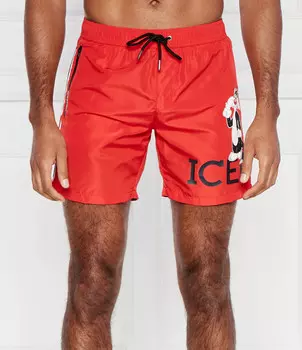 Шорты для плавания Iceberg ICEBERG X LOONEY TUNES Regular Fit, красный