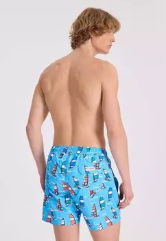 Шорты для плавания Icon WESTMARK LONDON, сине-красные, aop