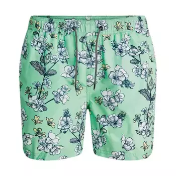 Шорты для плавания Jack & Jones Bali AKM Field Florals, зеленый
