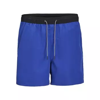 Шорты для плавания Jack & Jones Fiji Black Tape Swimming Shorts, синий