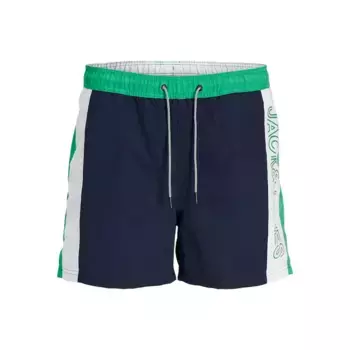 Шорты для плавания Jack & Jones Fiji Colorblocking, синий