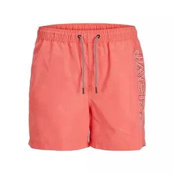 Шорты для плавания Jack & Jones Fiji Double Logo Swimming Shorts, оранжевый