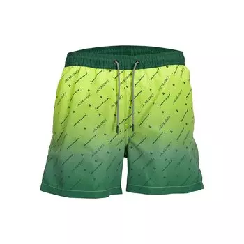Шорты для плавания Jack & Jones Fiji Gradient Swimming Shorts, зеленый