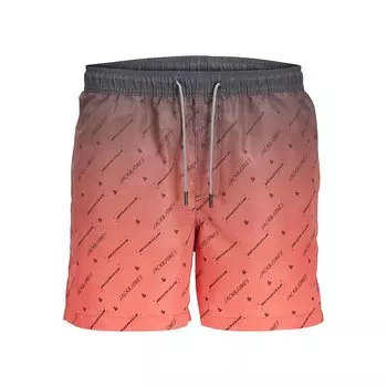 Шорты для плавания Jack & Jones Fiji Gradient Swimming Shorts, оранжевый