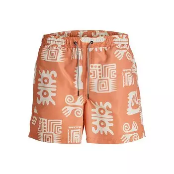 Шорты для плавания Jack & Jones Fiji Oceanday Swimming Shorts, оранжевый