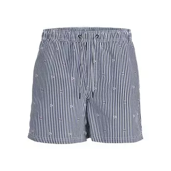 Шорты для плавания Jack & Jones Fiji Small Stripes Swimming Shorts, синий