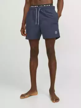 Шорты для плавания Jack & Jones "JPSTFIJI JJSWIM DB WB LY SN", синий