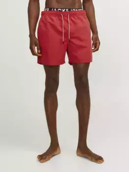 Шорты для плавания Jack & Jones "JPSTFIJI JJSWIM DB WB LY SN", красный