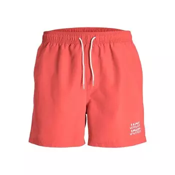 Шорты для плавания Jack & Jones Kaiko Logo Spnl Swimming Shorts, красный