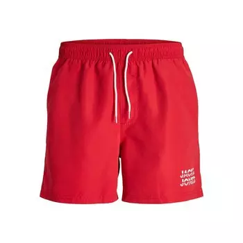 Шорты для плавания Jack & Jones Kaiko Logo Spnl Swimming Shorts, красный