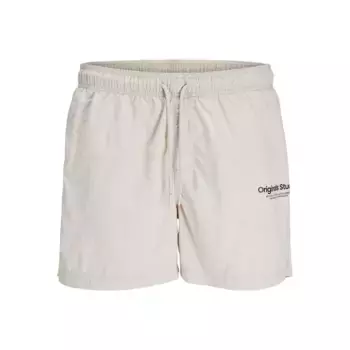 Шорты для плавания Jack & Jones Naxos Plus Size, бежевый