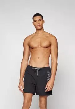 Шорты для плавания JJSWIM DOUBLE LOGO Jack & Jones, цвет black