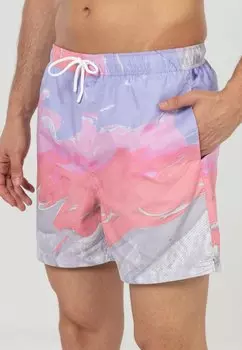 Шорты для плавания Just Like You, цвет multicolor purple