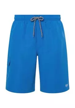 Шорты для плавания, карман на штанинах, шнурок, мужские Dunmore, цвет Nebulas Blue