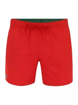 Шорты для плавания LACOSTE Board Shorts, красный