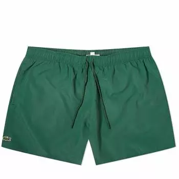 Шорты для плавания Lacoste Classic Swim Shorts, зеленый