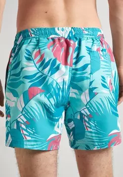 Шорты для плавания LEAF Pepe Jeans, бирюзовый