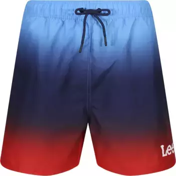 Шорты для плавания Lee "Pipe" (1 шт.), эффект дип-дай, эластичный пояс, синий