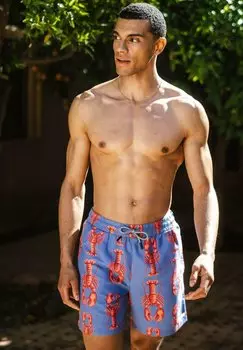 Шорты для плавания LOBSTER PRINT Chelsea Peers, синий