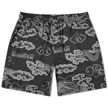 Шорты для плавания Maharishi Cloud Dragon Swim Shorts, черный