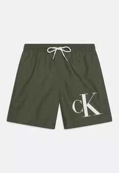 Шорты для плавания MEDIUM DRAWSTRING Calvin Klein Swimwear, цвет dusty olive