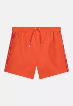 Шорты для плавания MEDIUM DRAWSTRING Calvin Klein Swimwear, цвет acid orange