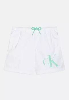 Шорты для плавания MEDIUM DRAWSTRING Calvin Klein Swimwear, цвет classic white