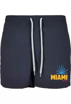 Шорты для плавания Mister Tee "Мужские шорты для плавания Mister Tee в Майами-Бич " Mistertee, цвет морской волны