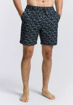 Шорты для плавания MIT PRINT TOM TAILOR, темно-синий