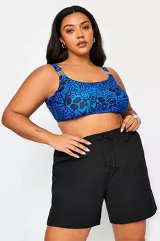 Шорты для плавания на шнурке Yours, черный