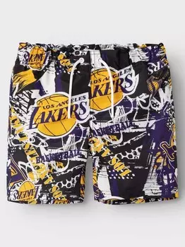 Шорты для плавания Name It NKMMAXTON NBA, черный