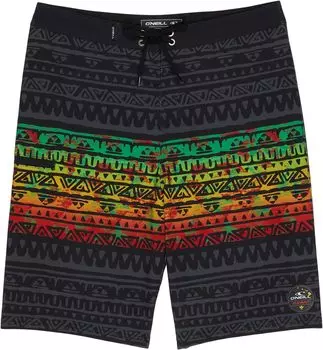 Шорты для плавания O'Neill Hyperfreak Haleakala Boardshorts, цвет Rasta