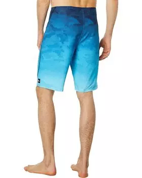 Шорты для плавания O'Neill Hyperfreak Heat S-Seam Fade 21" Boardshorts, цвет Aquarius